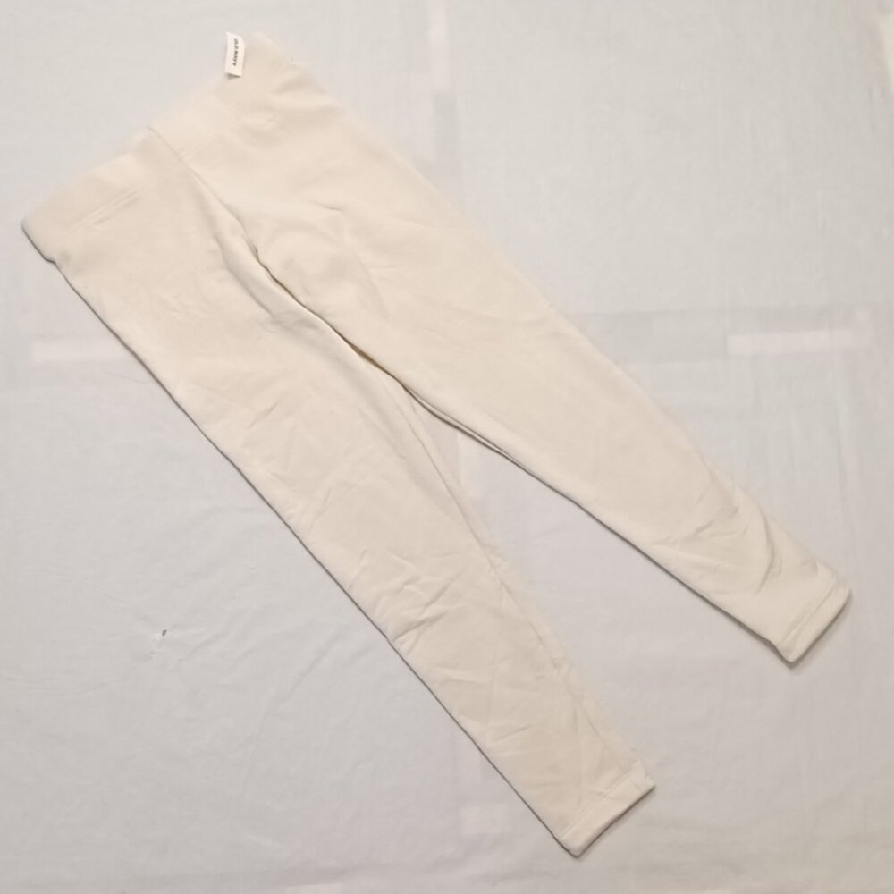NEW Old Navy Wish Bone High Waisted Fleece Lined Fashion Layering Leggings - Picture 2 of 5